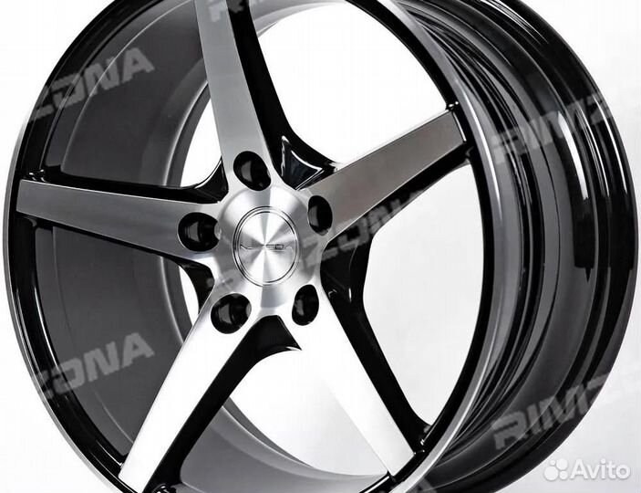 Литой диск в стиле vossen R17 5x100. Доставка по Р