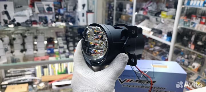 LED линзы птф Geely Emgrand X7 2011-2016