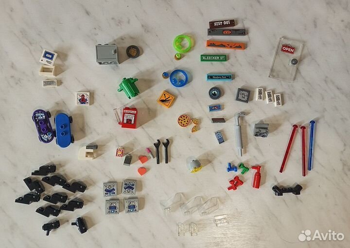 Lego оригинал - городская среда - детали