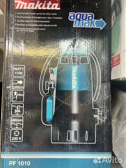 Дренажный насос Makita PF1010
