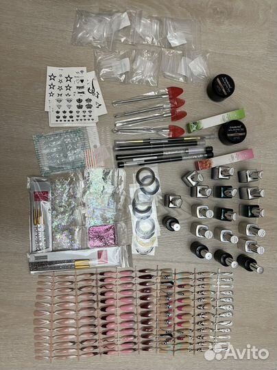 Всё для маникюра, наращивания ногтей и ресниц