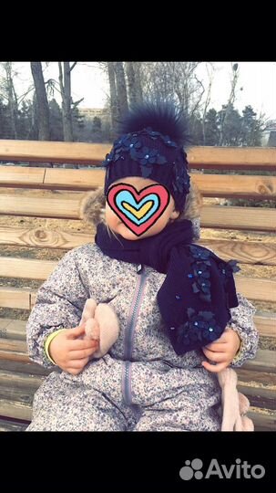 Комплект Шапка шарф Alessandro Borelli