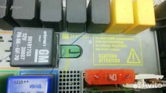 Блок комфорта opel zafira A (XEA21M301)