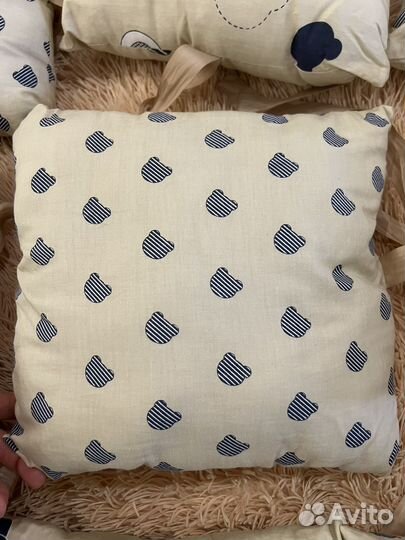 Бортики в детскую кроватку