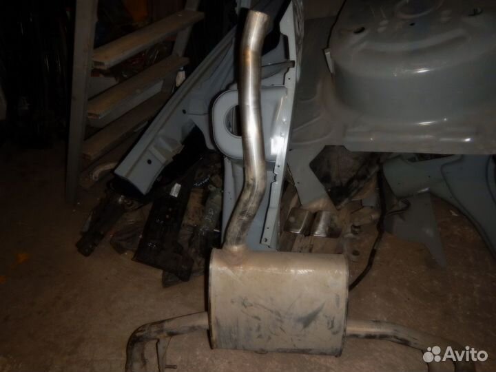 Глушитель задняя часть BMW X3 G01 бмв Х4 G02