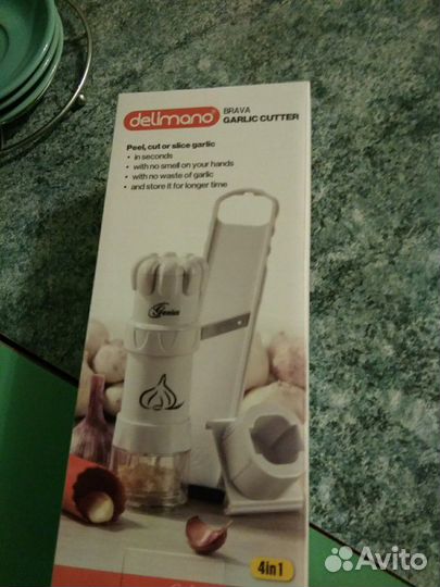 Прибор для измельчения чеснока