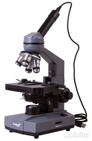 Микроскоп цифровой Levenhuk D320L base, 3 Мпикс, м