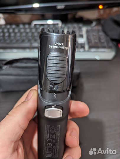 Триммер для стрижки усов и бороды rowenta