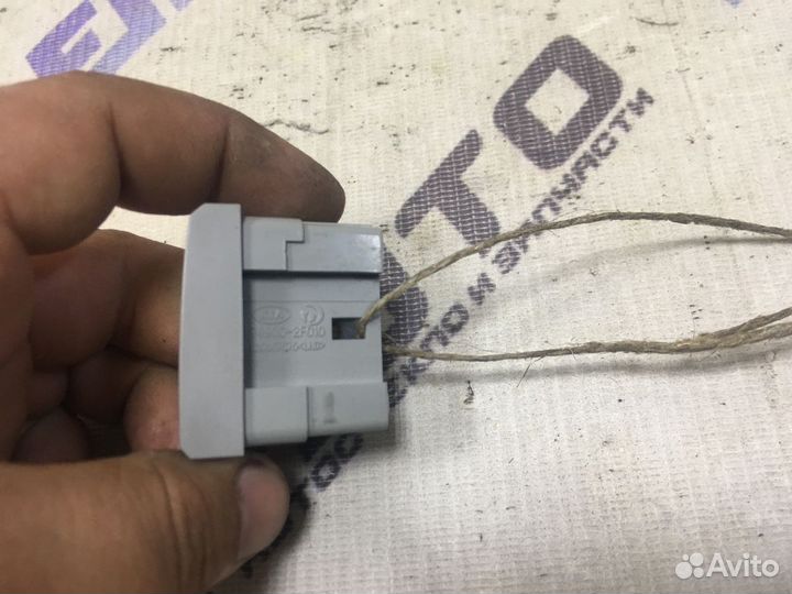 Заглушка кнопки освещения приборов Киа Церато