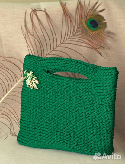 Сумка женская вязаная