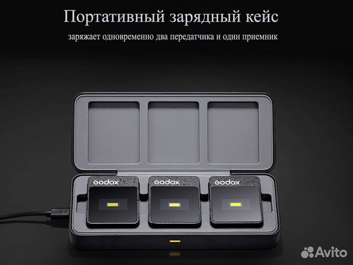 Петличная радиосистема Godox MoveLink II M2 новая