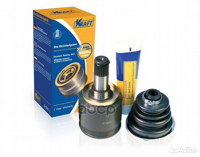 Шрус ваз 2108 внутр. KT058878 Kraft