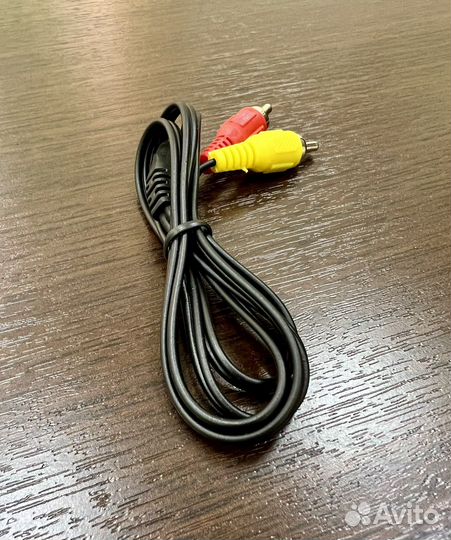 Кабель 3RCA-AUX, тюльпаны на 3.5 Jack