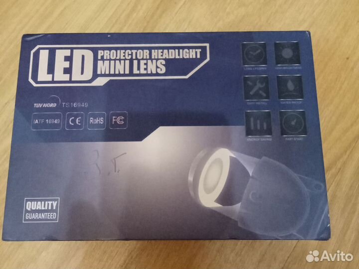 LED mlni lens. Н4 линзы