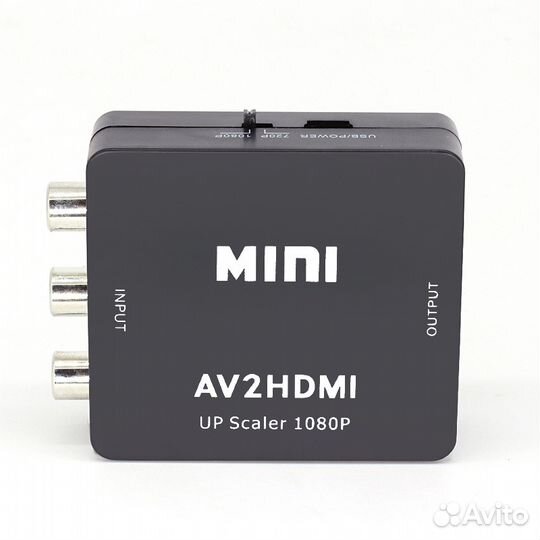 Преобразователи rca в hdmi -обратно аналог в цифру