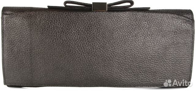 Новый клатч see by Chloe, кожа, серый с напылением