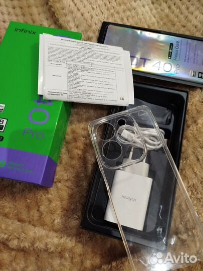 Infinix HOT 40 Pro, 8/256 ГБ