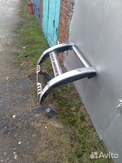 Кенгурятник на land cruiser Прадо 90