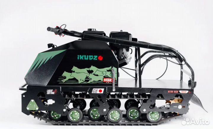 Мотобуксировщик ikudzo terrain 1500/700 EKR28 (с р