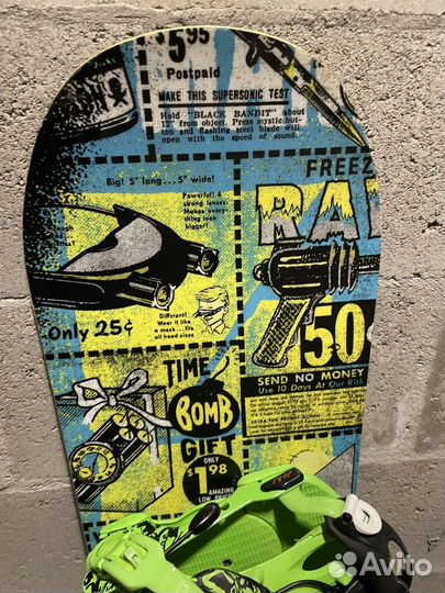 Сноуборд с креплениям для новичков