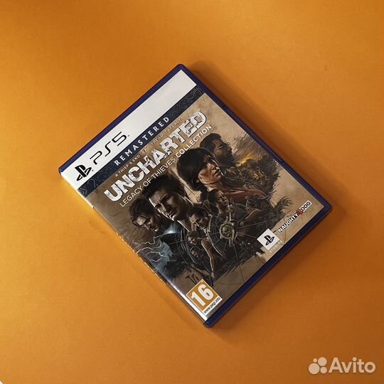 Диск Uncharted Legacy of Thieves collection PS5