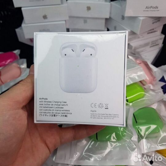 Airpods 2 Оригинальный комплект + Видеообзор