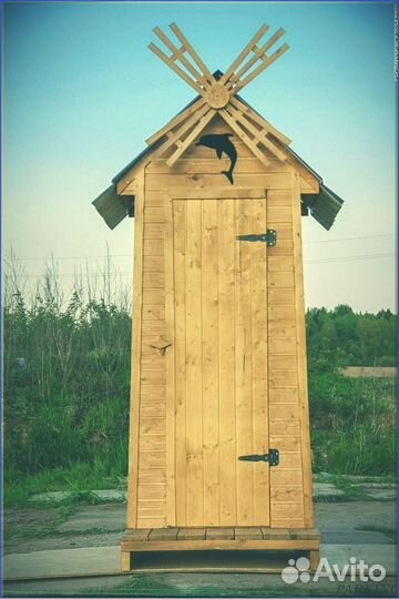 Дачный туалет домик уак 998