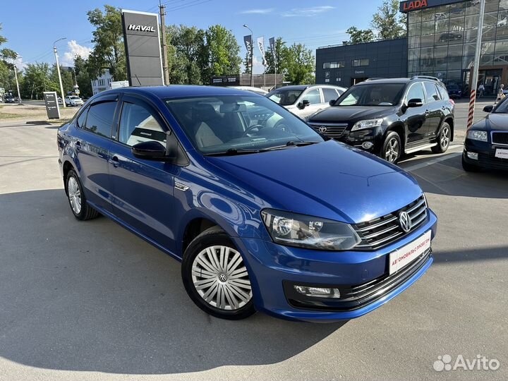 Volkswagen Polo 1.6 МТ, 2017, 137 000 км