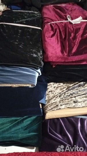 Ткань, цепочки, стразы пакетом