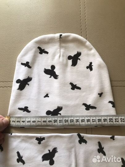 Комплект шапка и снуд