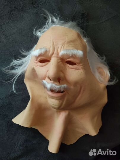 Маска карнавальная Дед Энштейн