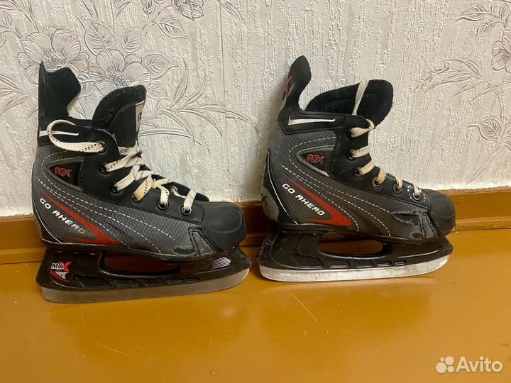 Коньки хоккейные детские 34 размер