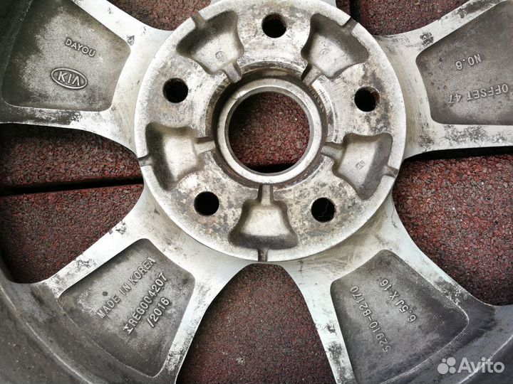 Диски R 16 Kia