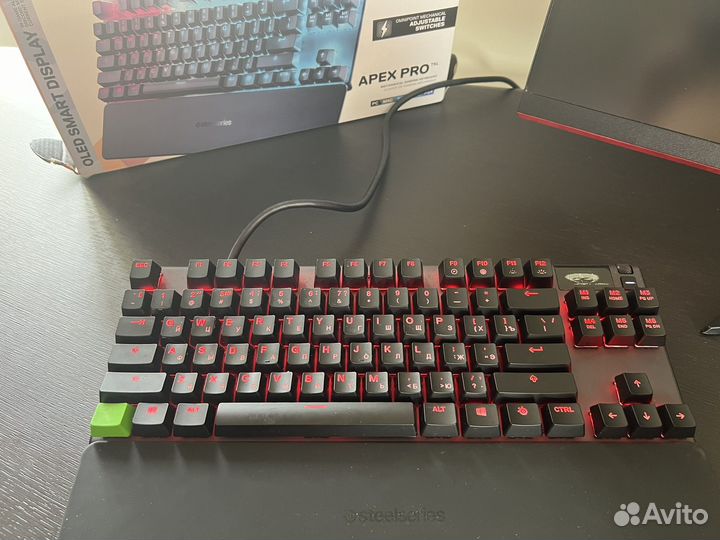 Игровая клавиатура steelseries apex pro tkl