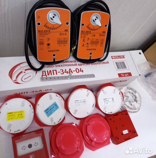 Пожарный извещатель маяк-12-С красный