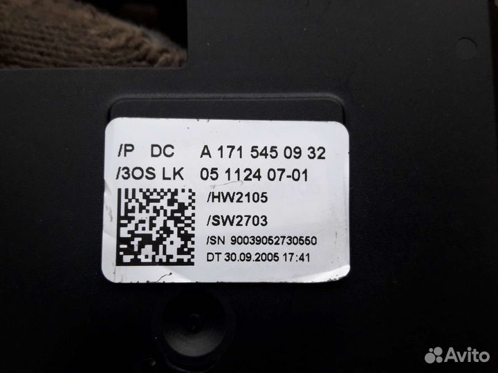 Датчик поворота руля Mercedes W211