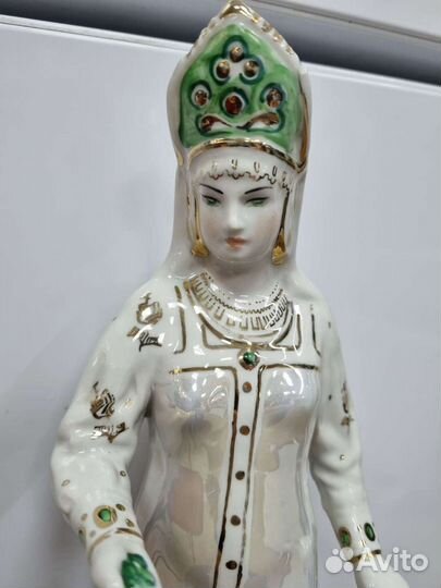 Статуэтка фарфор.Хозяйка медной горы, Дулево СССР