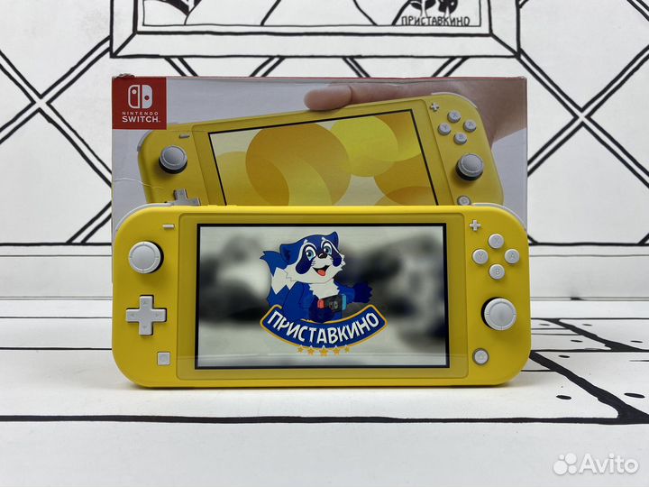 Новый прошитый Nintendo Switch Lite