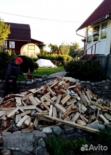 Дрова колотые Осиновые любого объема