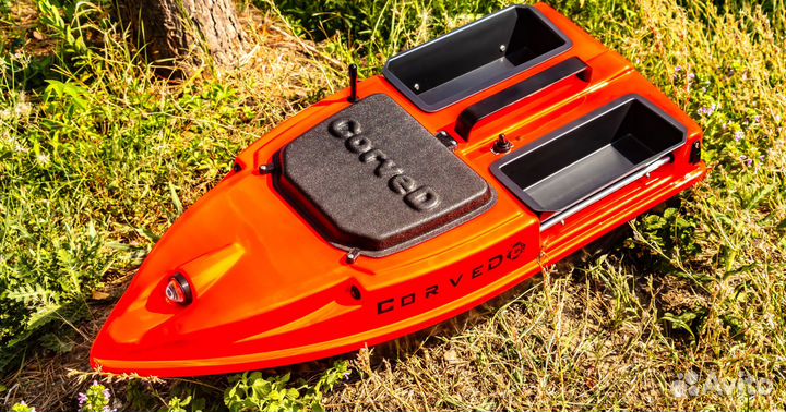 Прикормочный кораблик с GPS и мощным АКБ