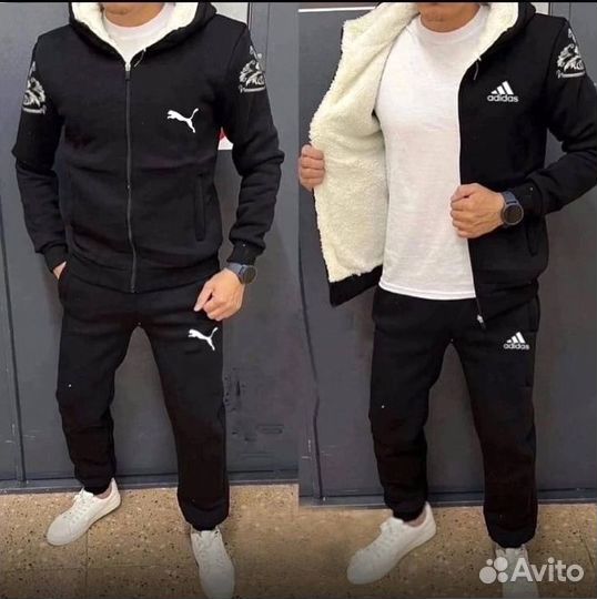 Двойка adidas теплая