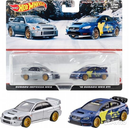 Hot Wheels подборка 2-Pack Premium наборов