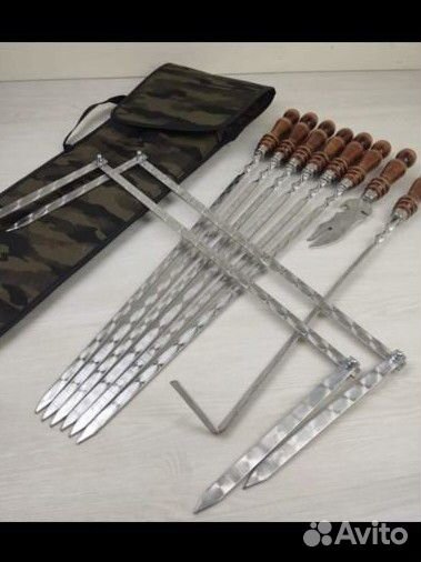 Набор шампуров в чехле