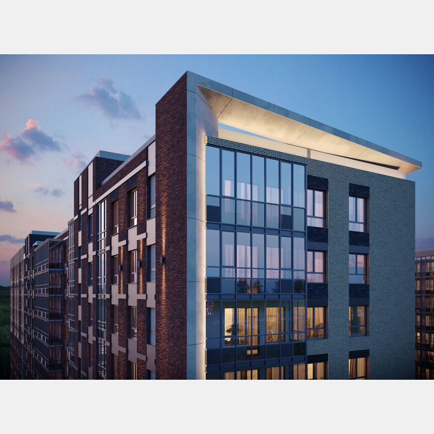 2-к. квартира, 55,7 м², 6/12 эт.