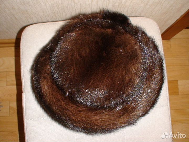 Шапка норковая женская