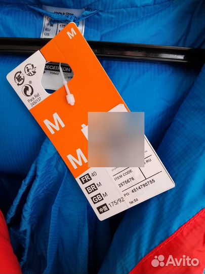 Пуховик для альпинизма simond decathlon новый