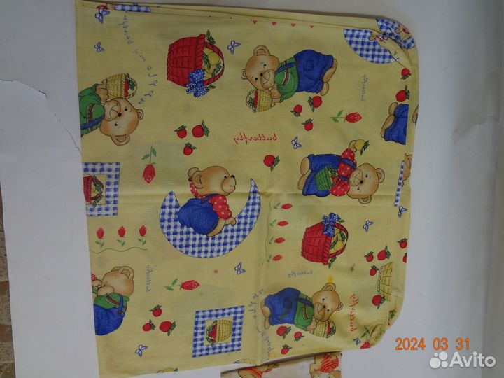 Наматрасник детский 120см*52, импорт, на молнии