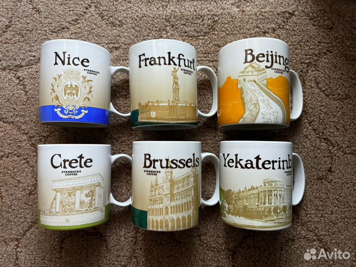 Кружки Старбакс icon серия