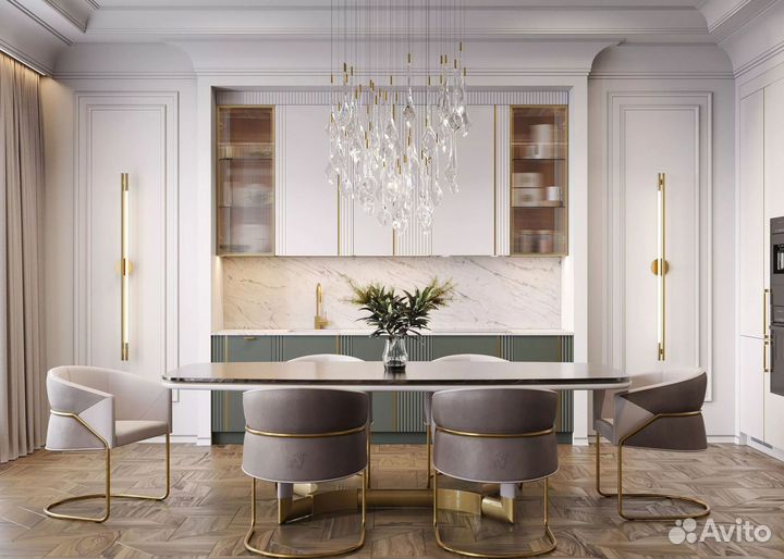 Кухня под потолок по индивидуальным размерам