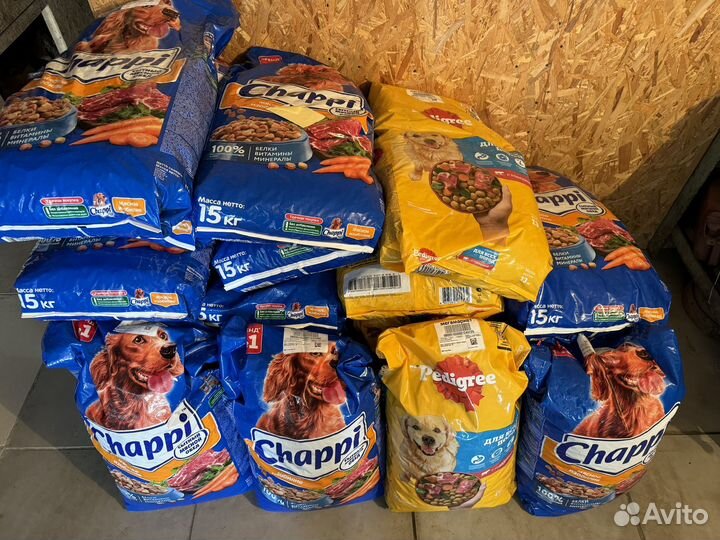 Сухой корм для собак и кошек